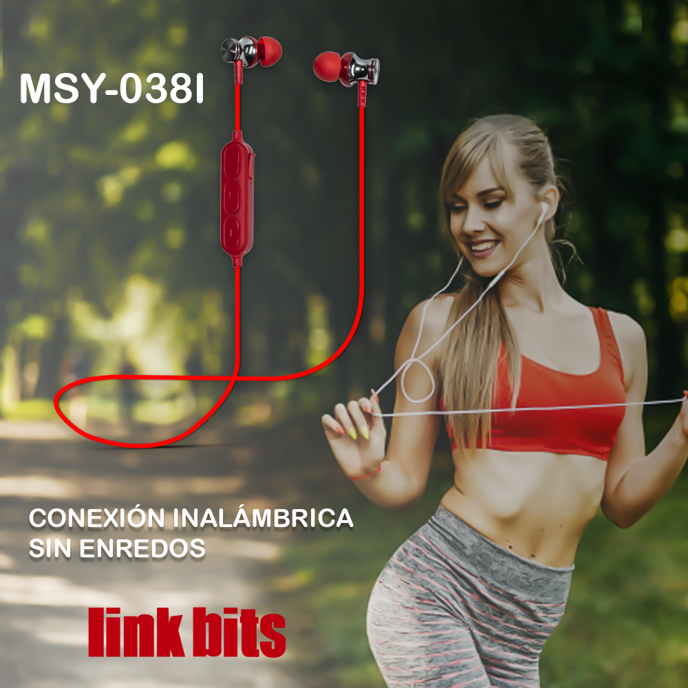 AUDIFONO BT SPORT MSY-038I