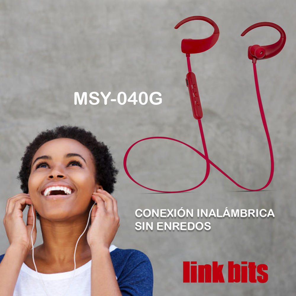 AUDIFONO BT SPORT MSY-040G